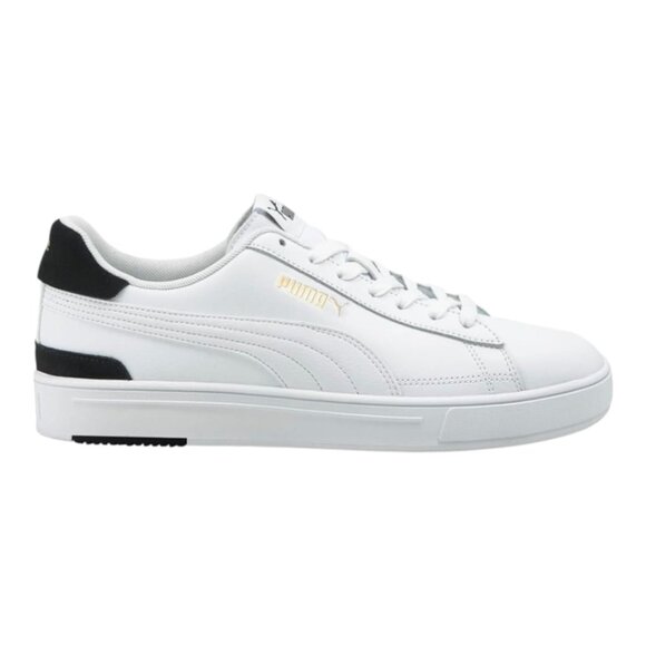 New Puma Men's Serve Pro Casual Shoes - White/Gold/Black - Size: 12 US (30 CM) - Picture 15 of 15